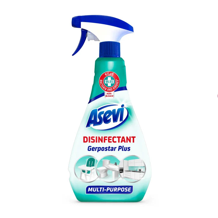 Asevi Gerpostar Plus Multipurpose Disinfectant Spray – 750ml