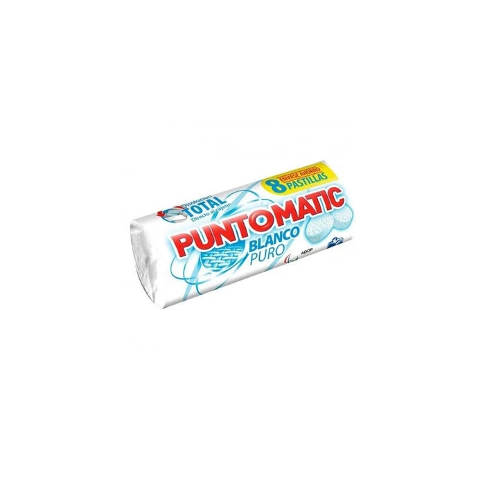Puntomatic Pure White Laundry Detergent Tablets – 8 Tablets